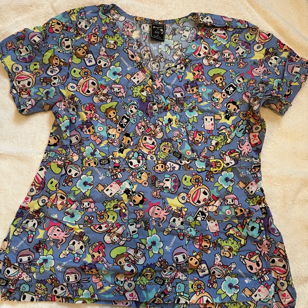 Tokidoki Scrub Top